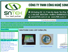 Tablet Screenshot of ftth.com.vn